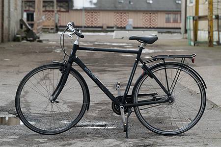Remt a male model City-bike at Svendborg Bicycle Rentals